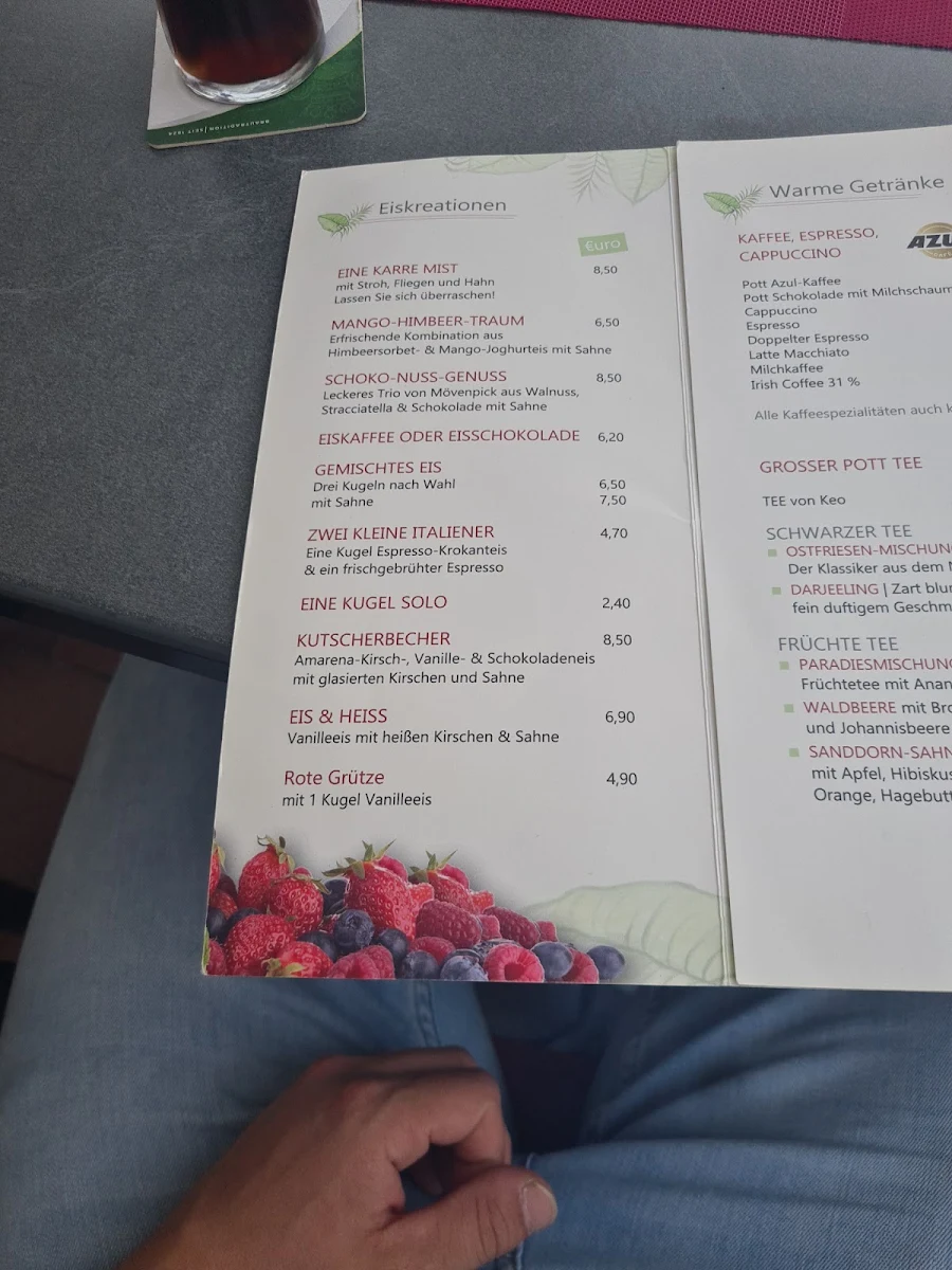 Speisekarte, Restaurant Utspann