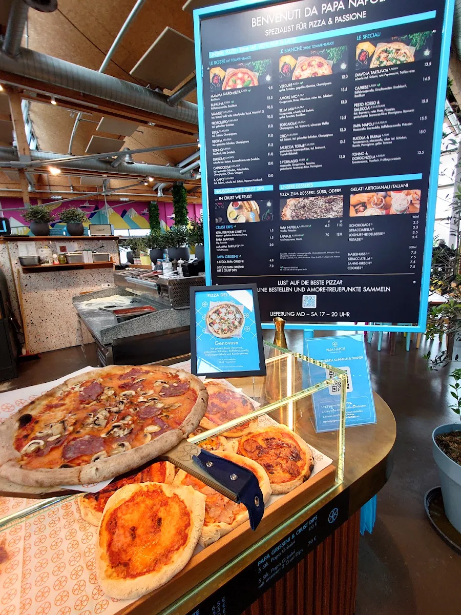 Speisekarte, Papa Napoli Lindau