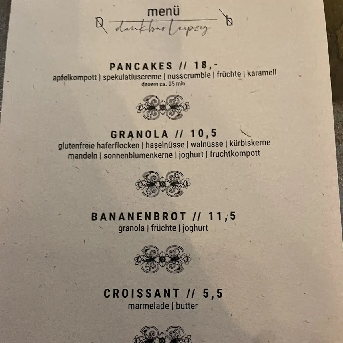 Speisekarte photo 3