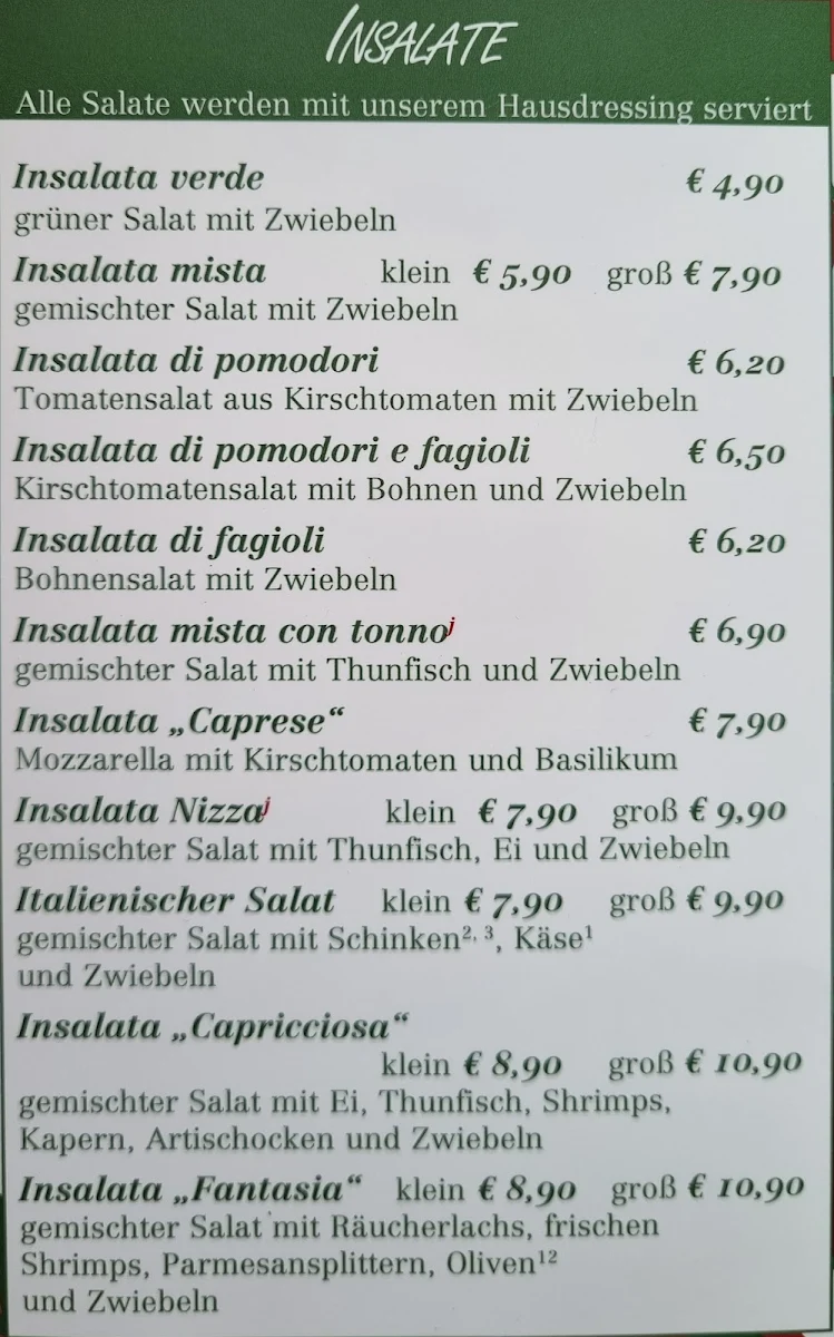 Speisekarte photo 3