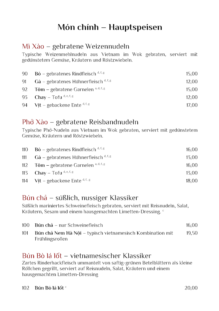 Speisekarte photo 2