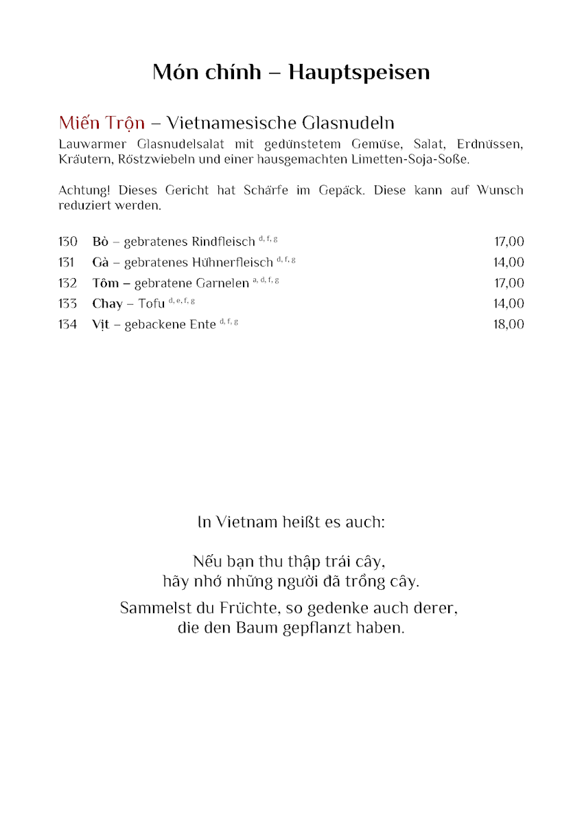 Speisekarte photo 9