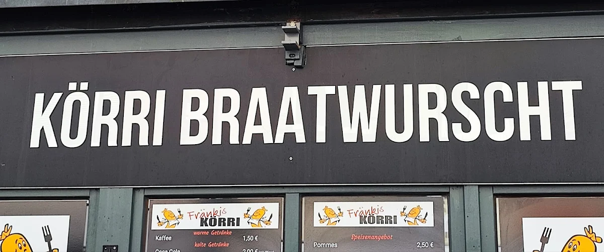 Speisekarte, Fränki's Körri Braatwurscht
