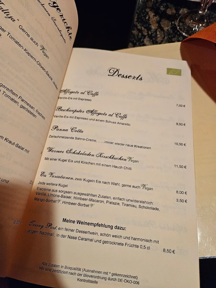 Speisekarte photo 5