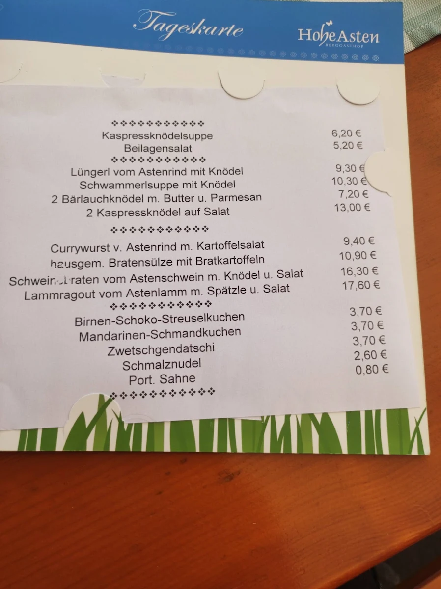 Speisekarte photo 10