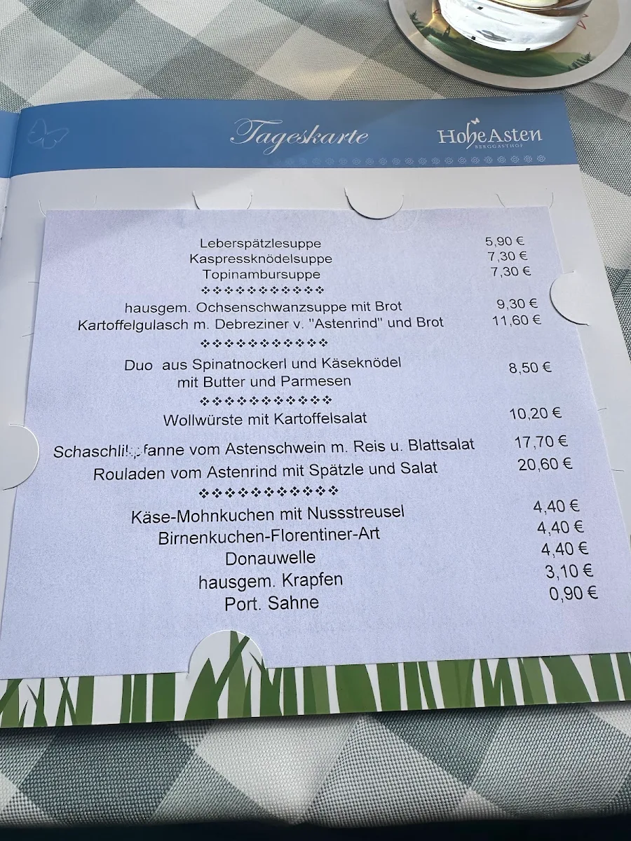 Speisekarte photo 5