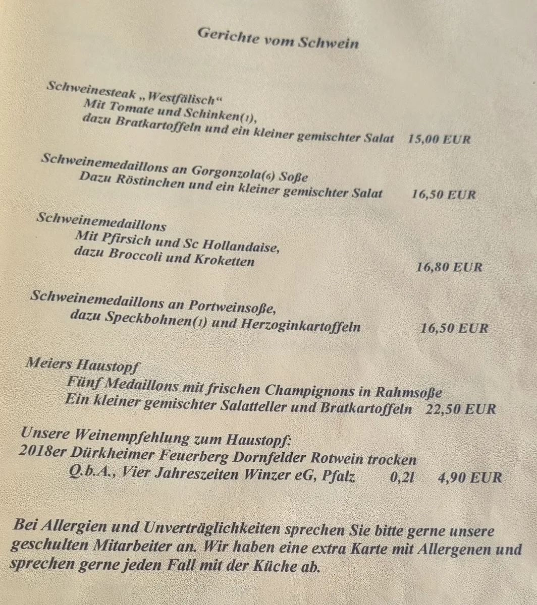 Speisekarte photo 6