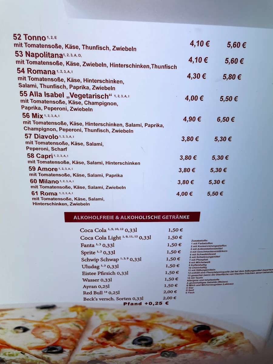 Speisekarte photo 3