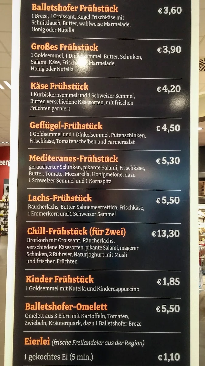 Speisekarte photo 1