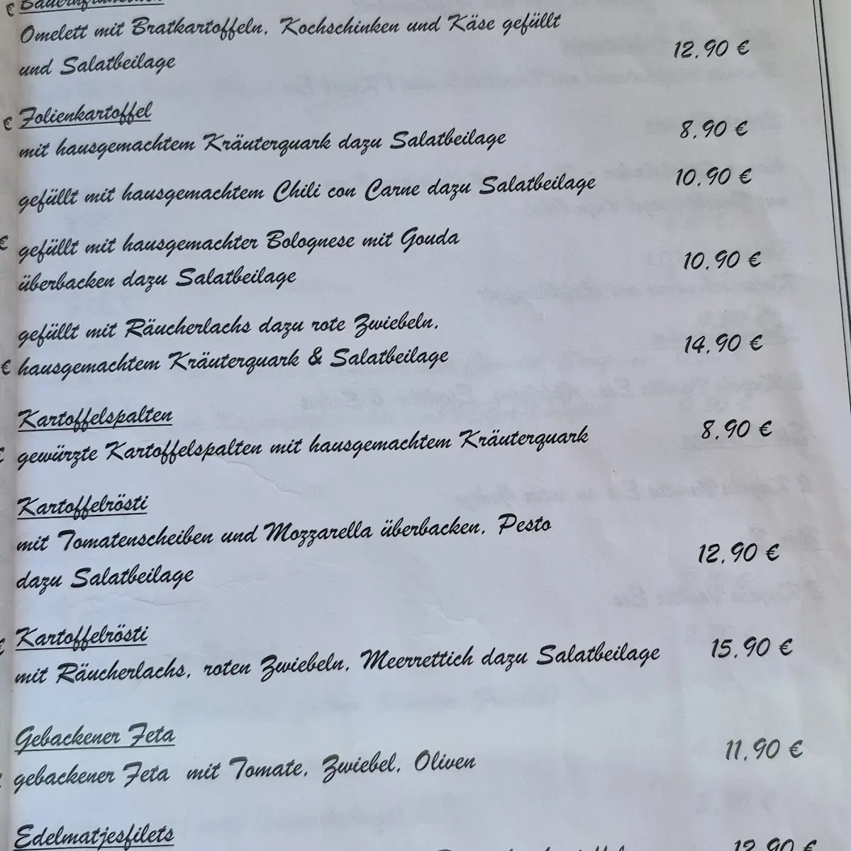 Speisekarte photo 6