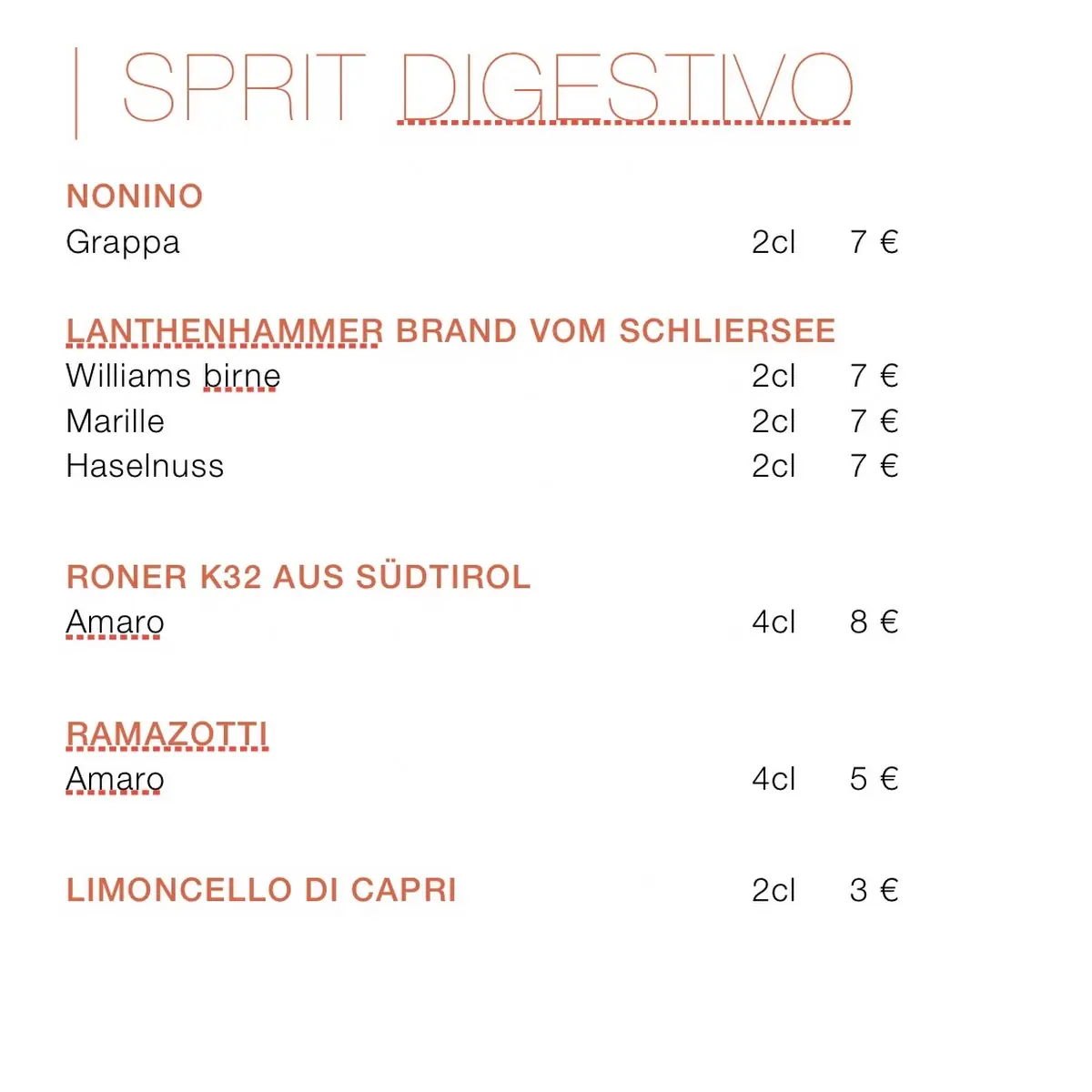 Speisekarte, - PIZZERIA - alla palestra -