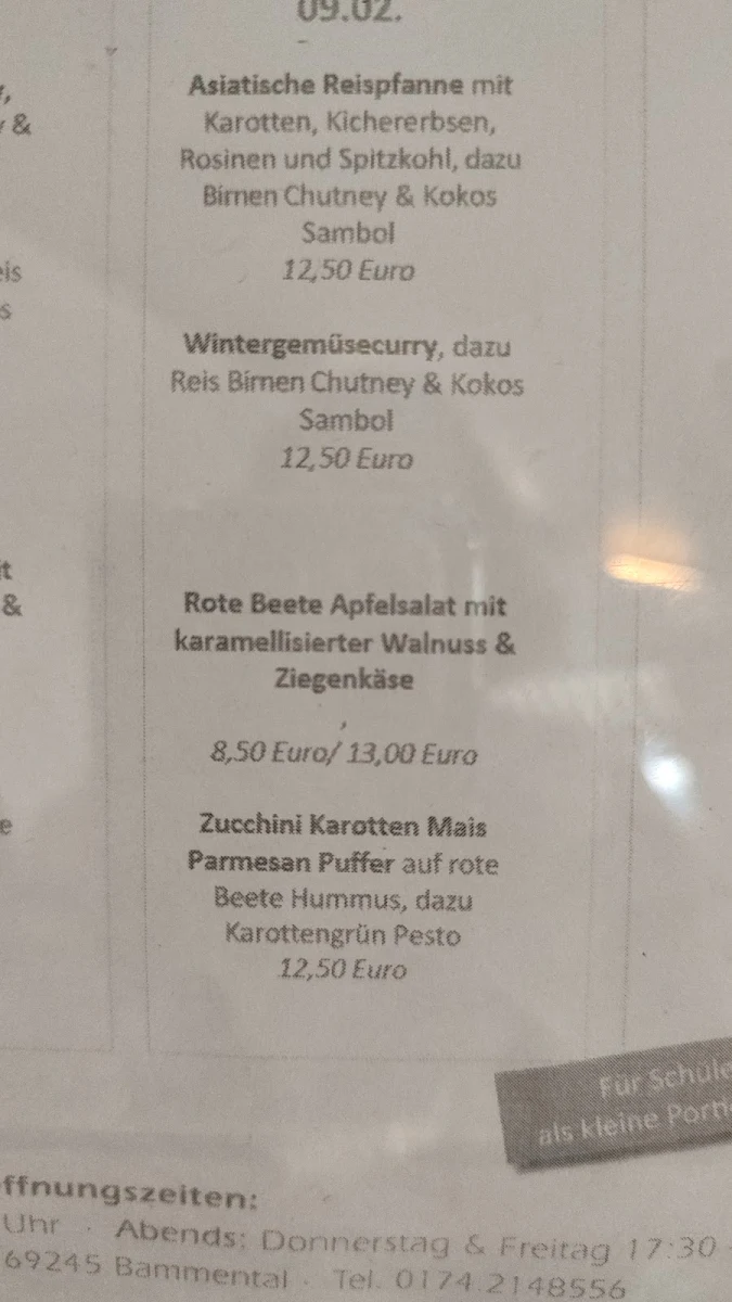 Speisekarte photo 5
