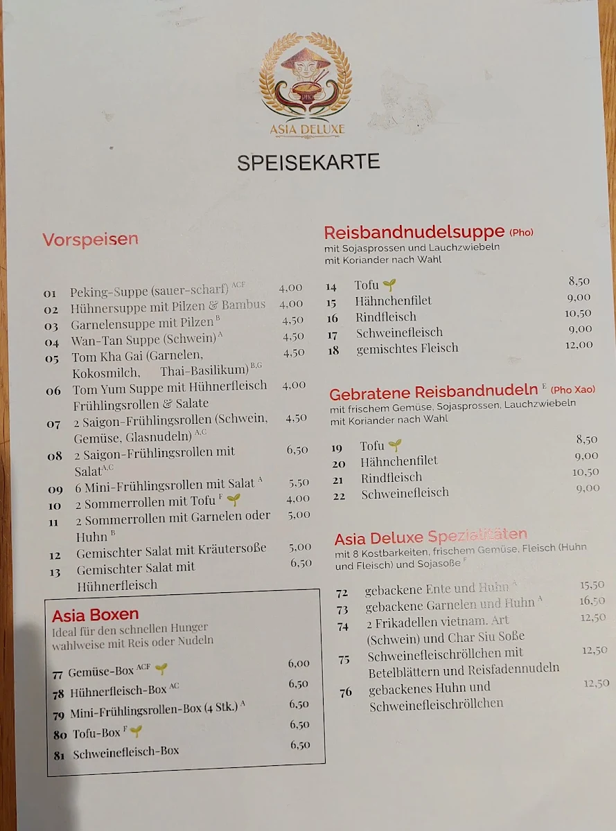 Speisekarte photo 2