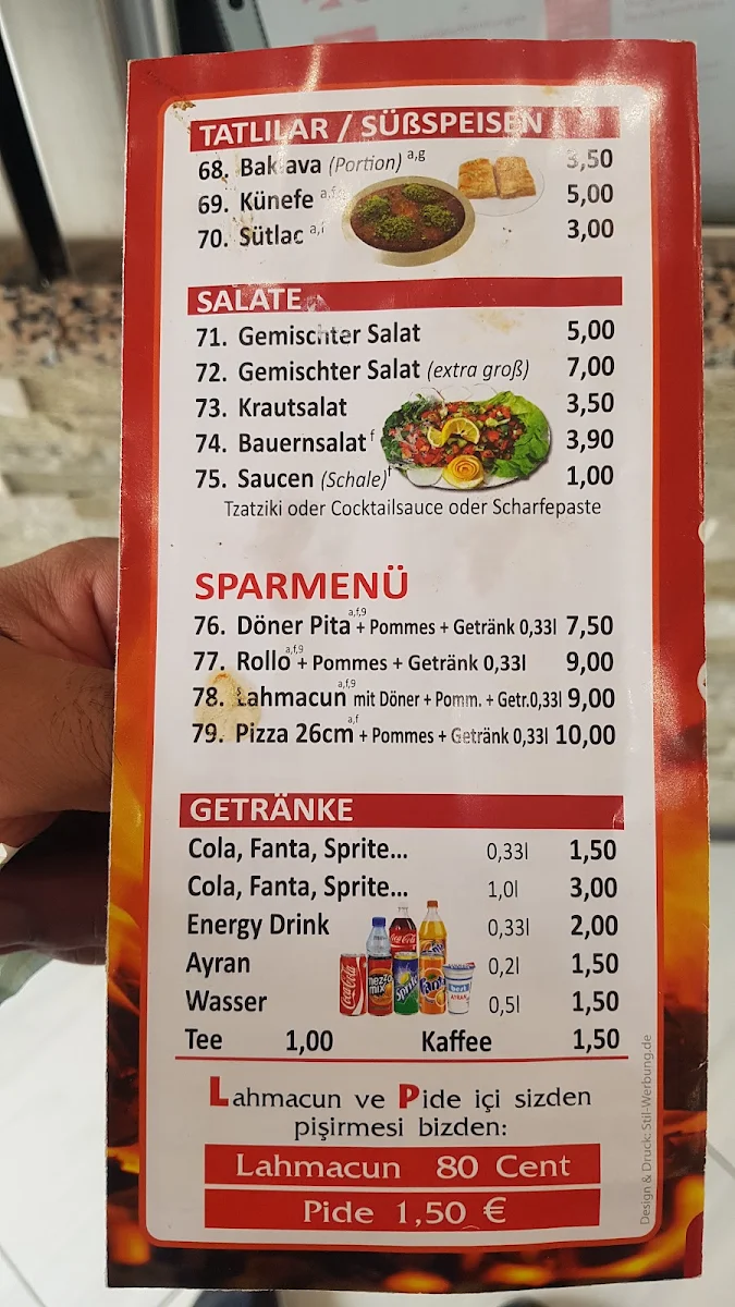 Speisekarte photo 1