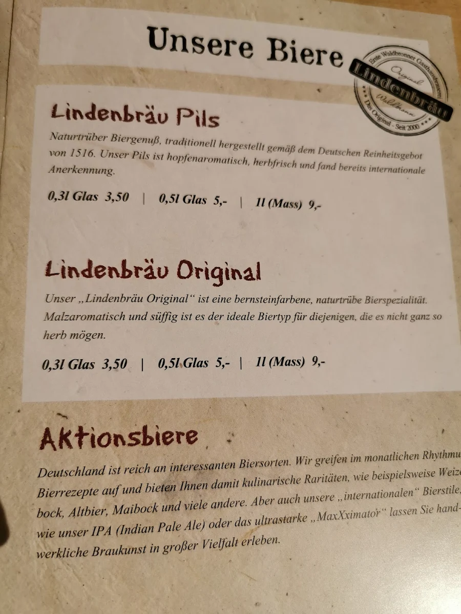 Speisekarte photo 3