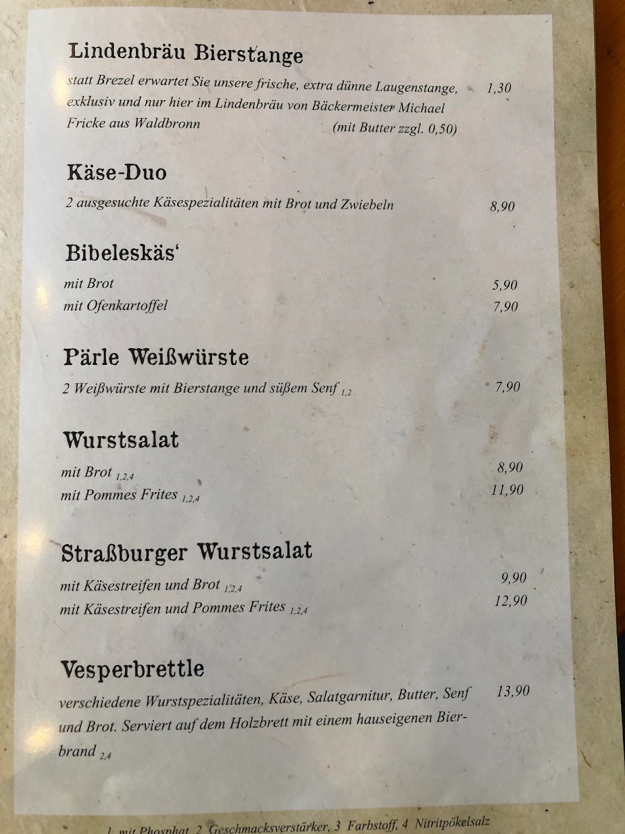 Speisekarte photo 7