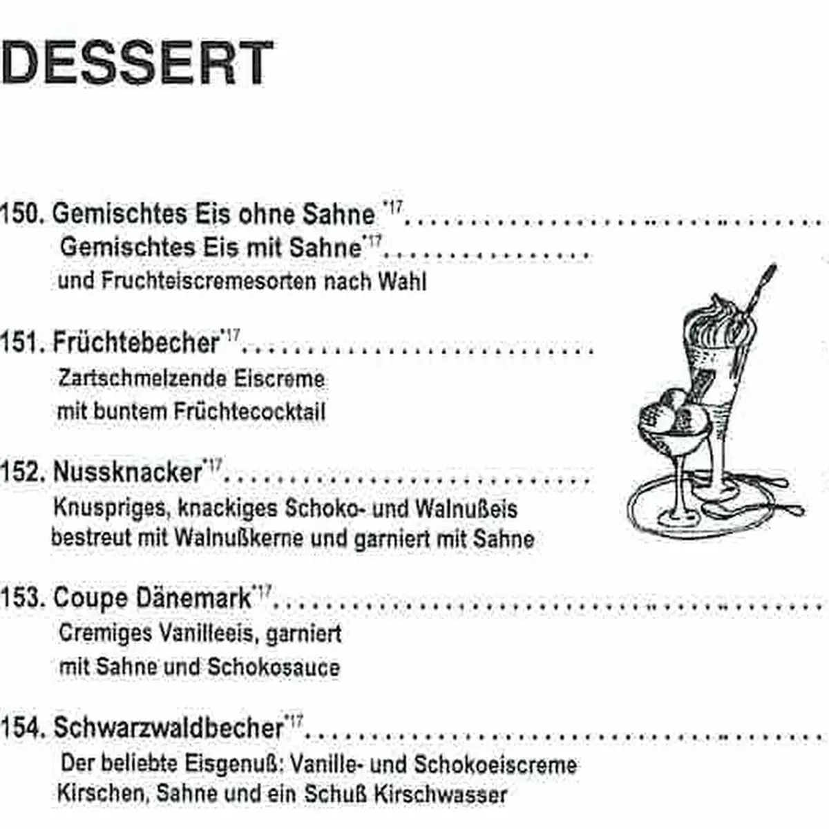 Speisekarte, Schnitzelhaus Pension-Restaurant "Stadt Rosbach"