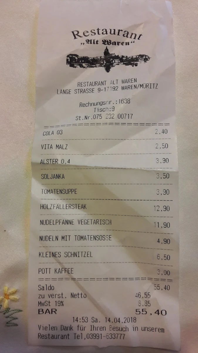 Speisekarte photo 2