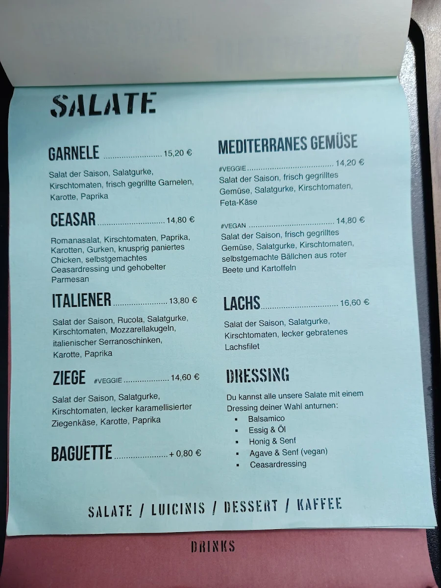 Speisekarte photo 1