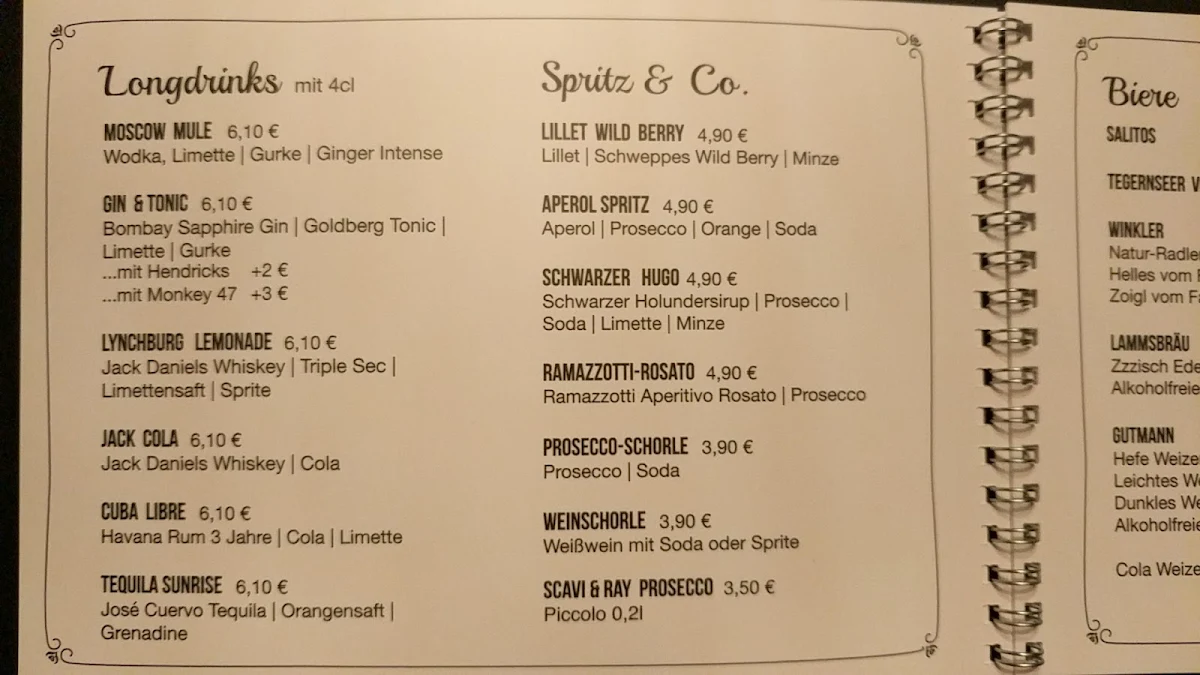 Speisekarte photo 2