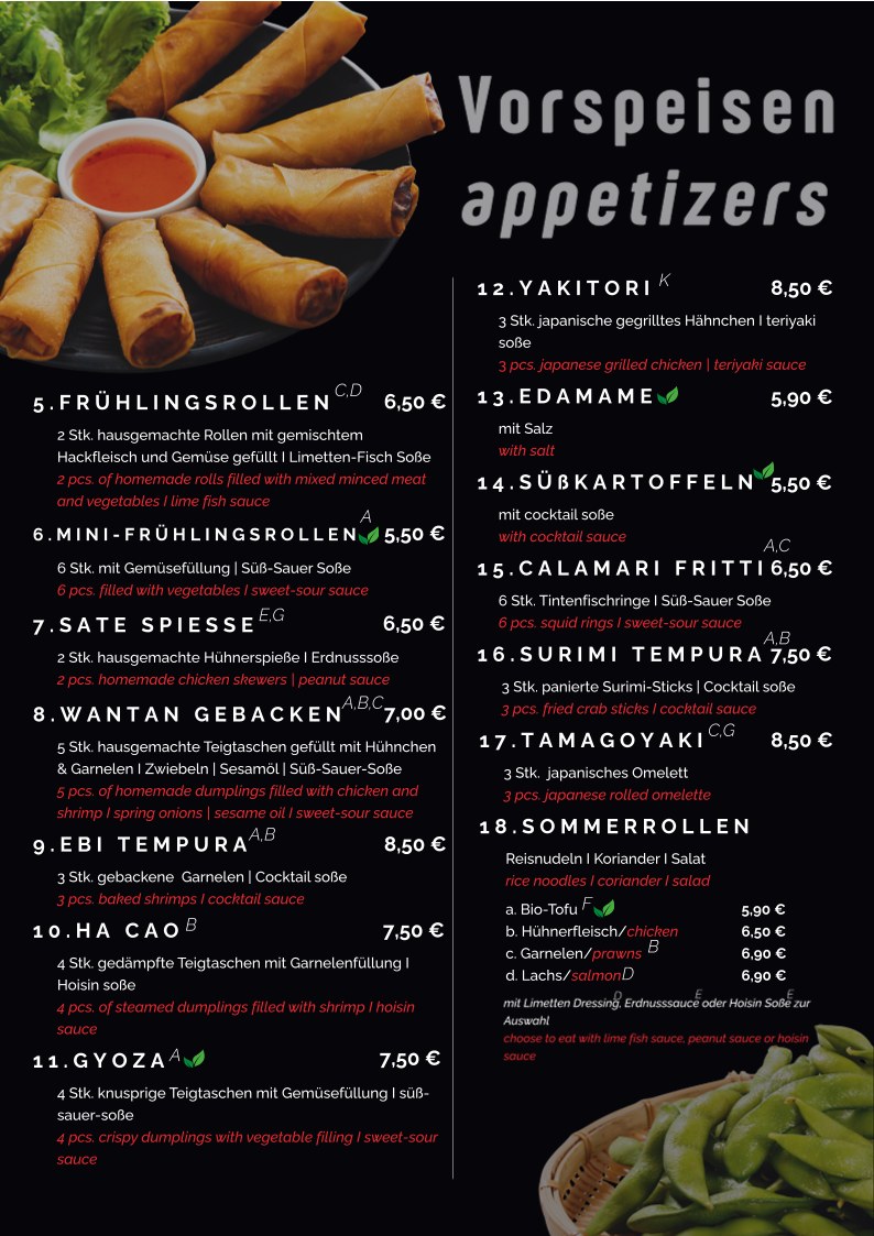 Speisekarte photo 2