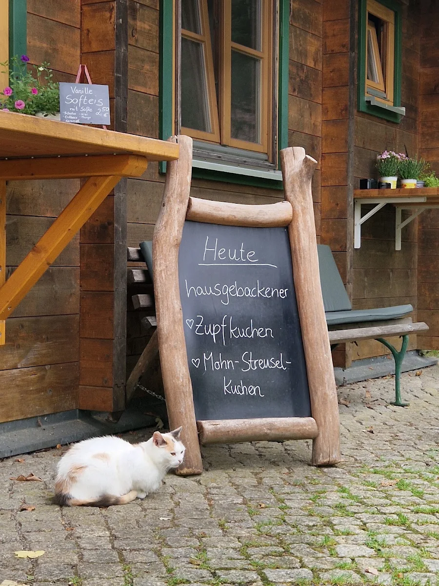 Speisekarte, Kasemannel-Alm