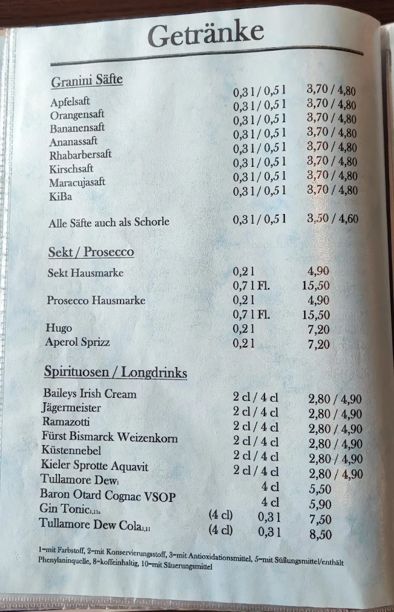 Speisekarte photo 4
