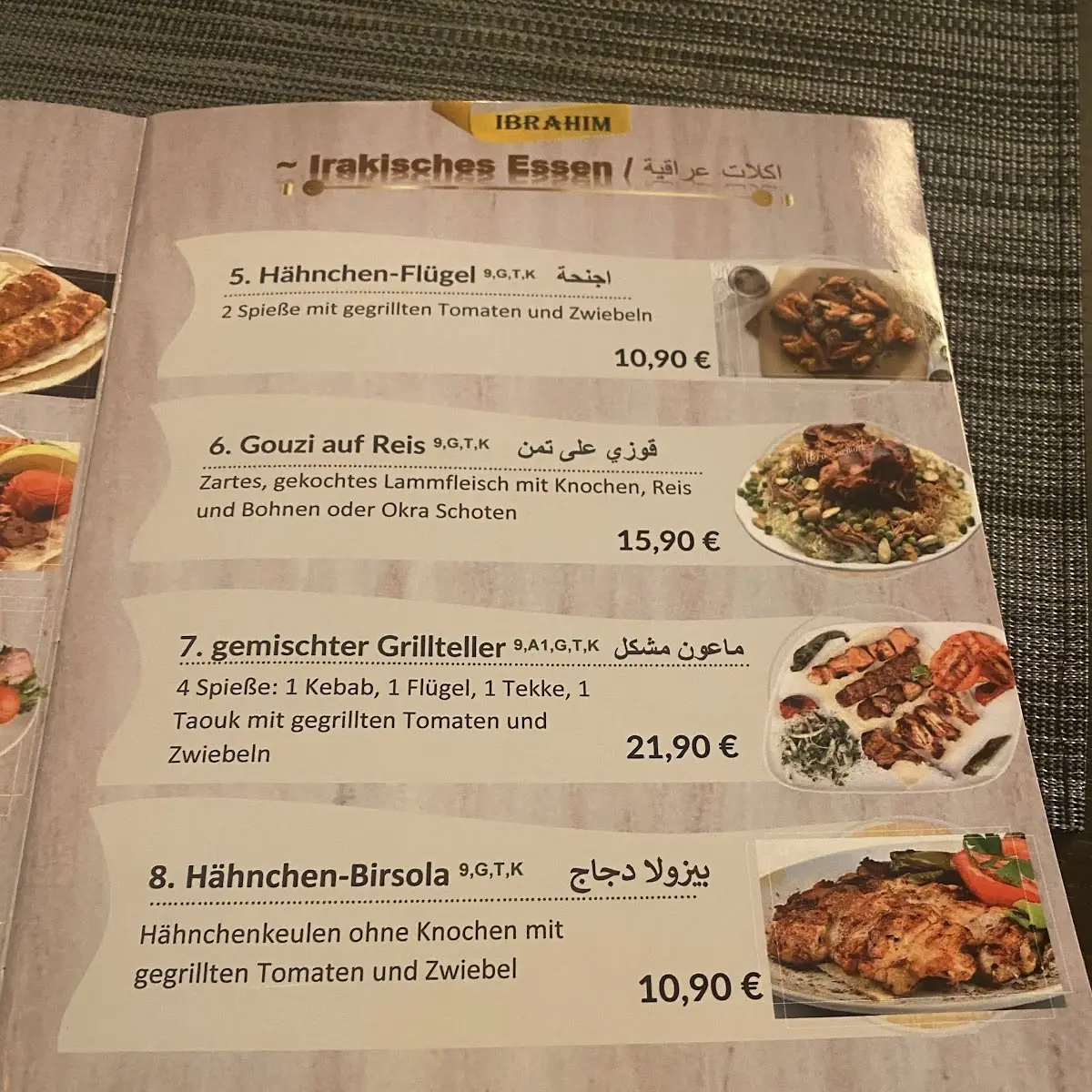 Speisekarte photo 9