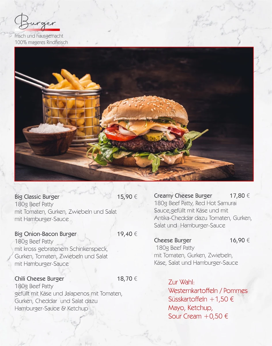 Speisekarte, News Cafe - Papenburg