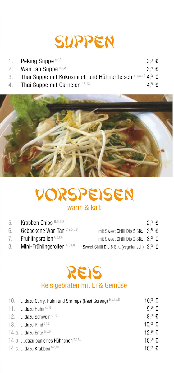 Speisekarte photo 1
