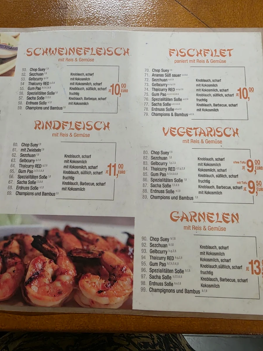 Speisekarte photo 9