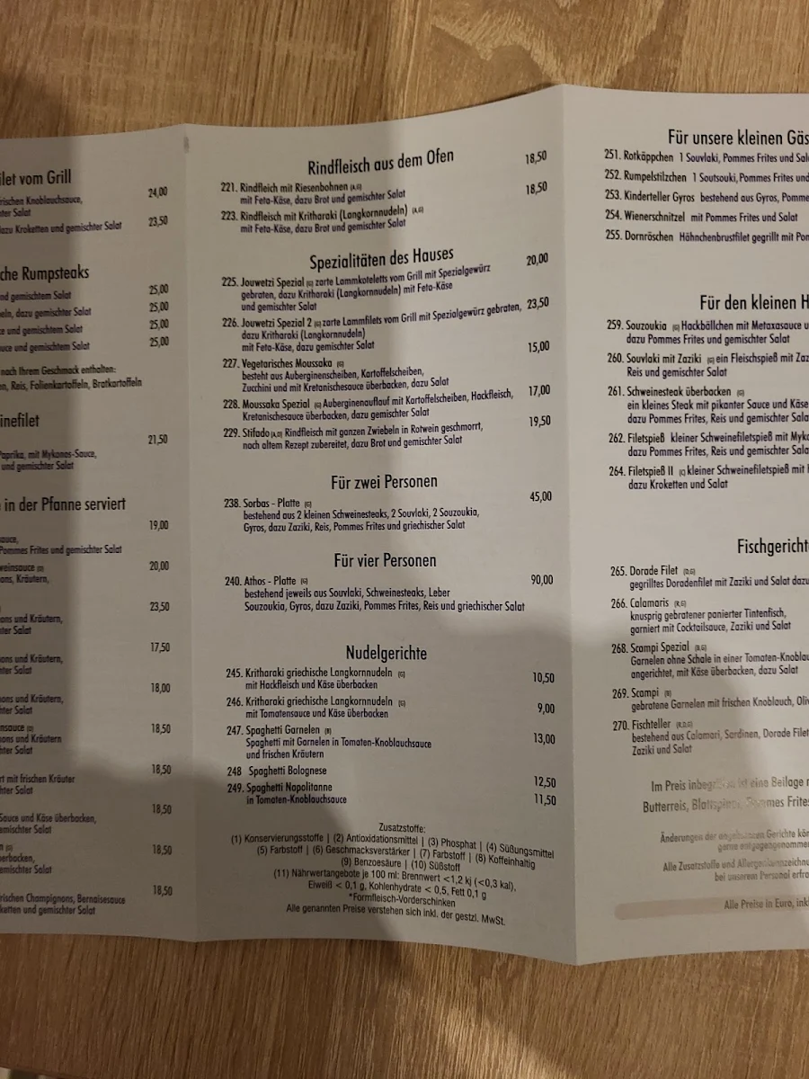 Speisekarte photo 1
