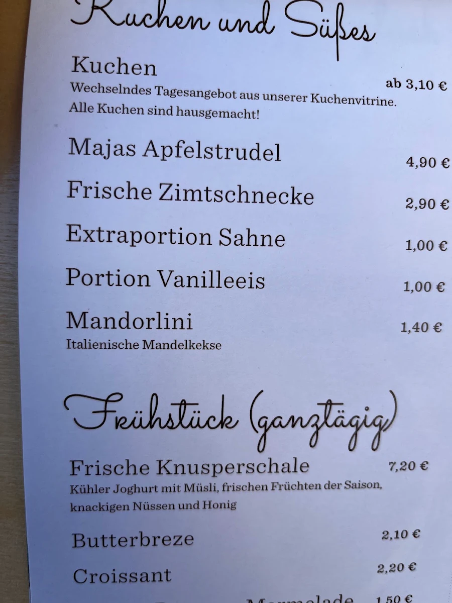Speisekarte photo 2