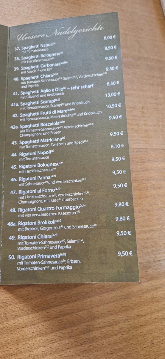 Speisekarte photo 1