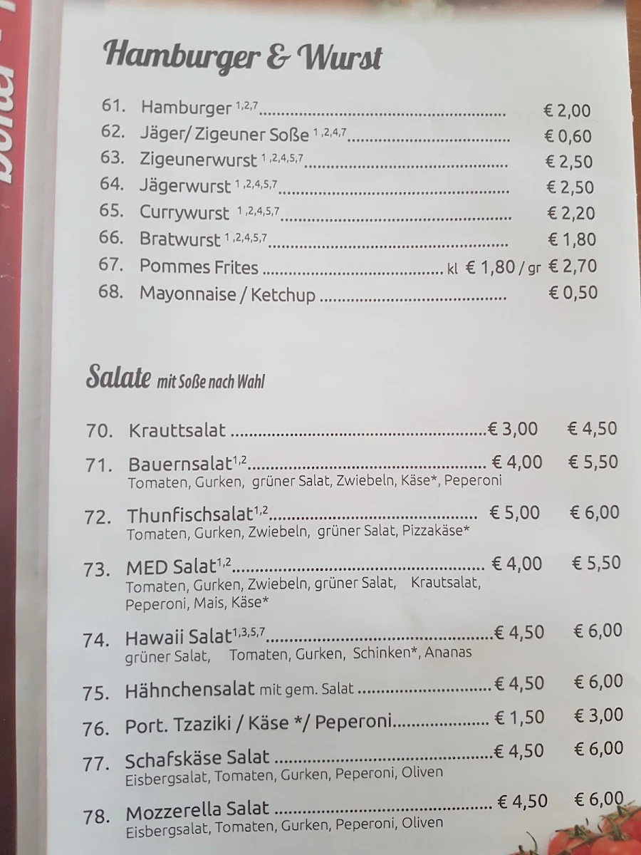 Speisekarte photo 2