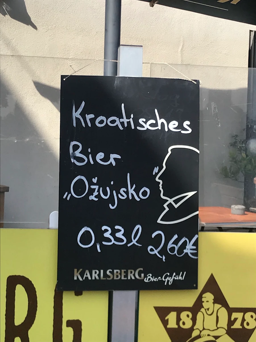 Speisekarte, Ivica - Grillen wie in Kroatien