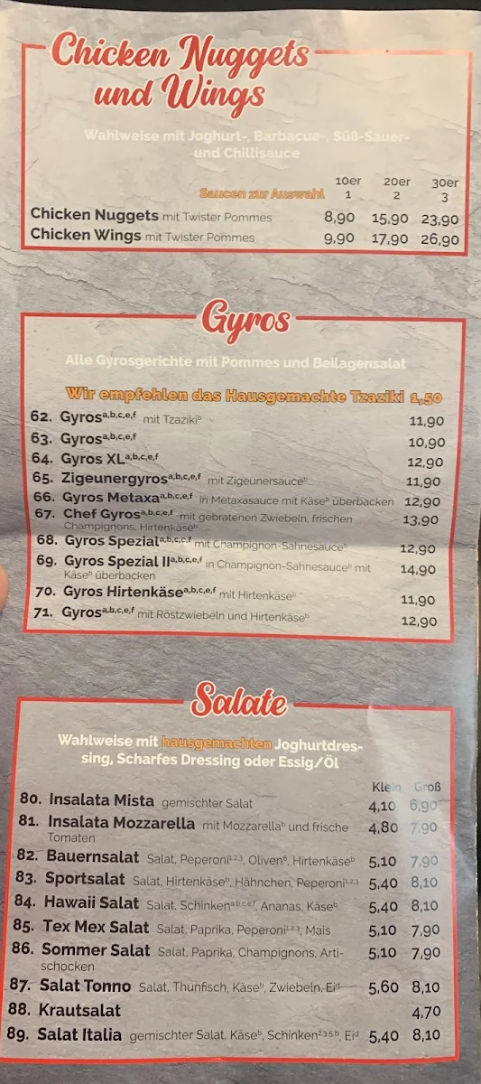 Speisekarte photo 7