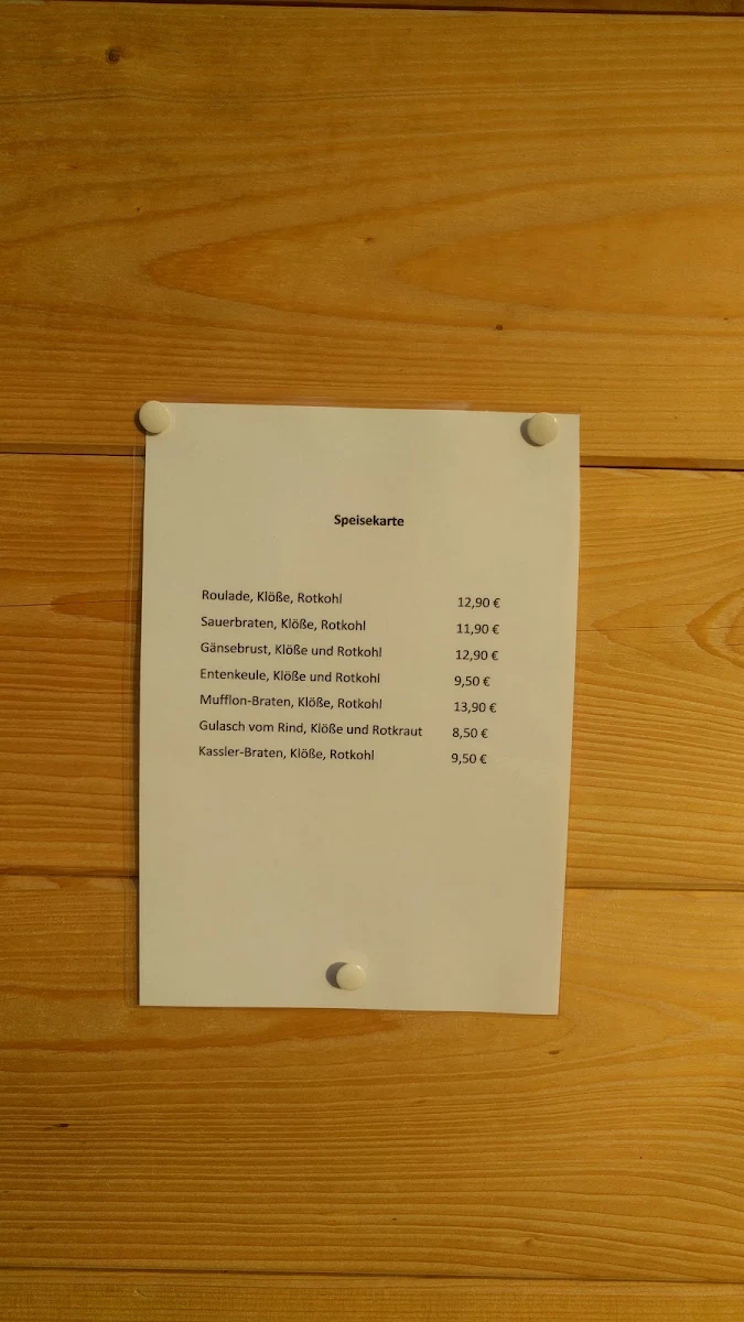 Speisekarte photo 1