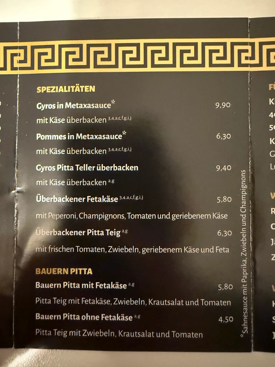 Speisekarte photo 2