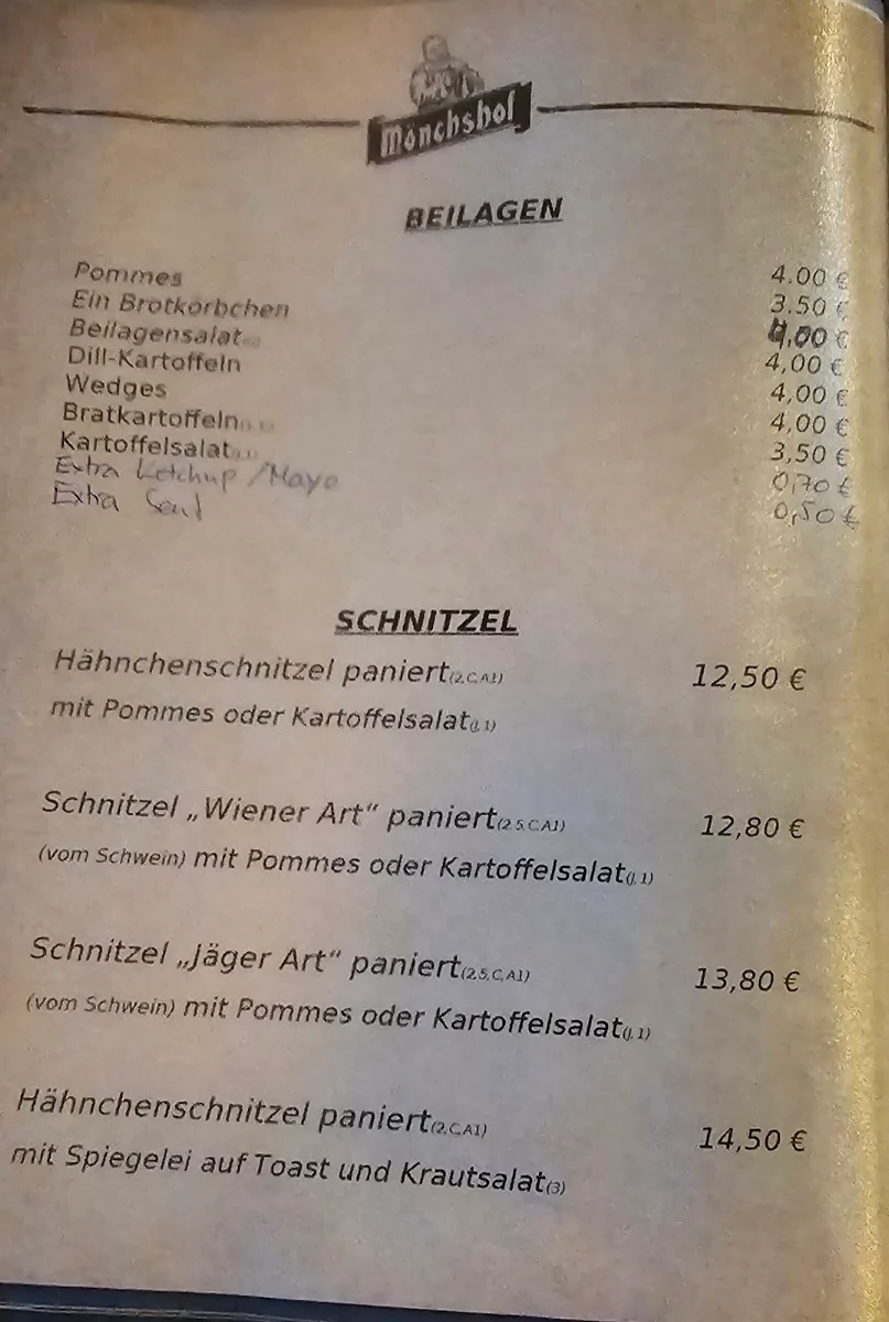 Speisekarte photo 1