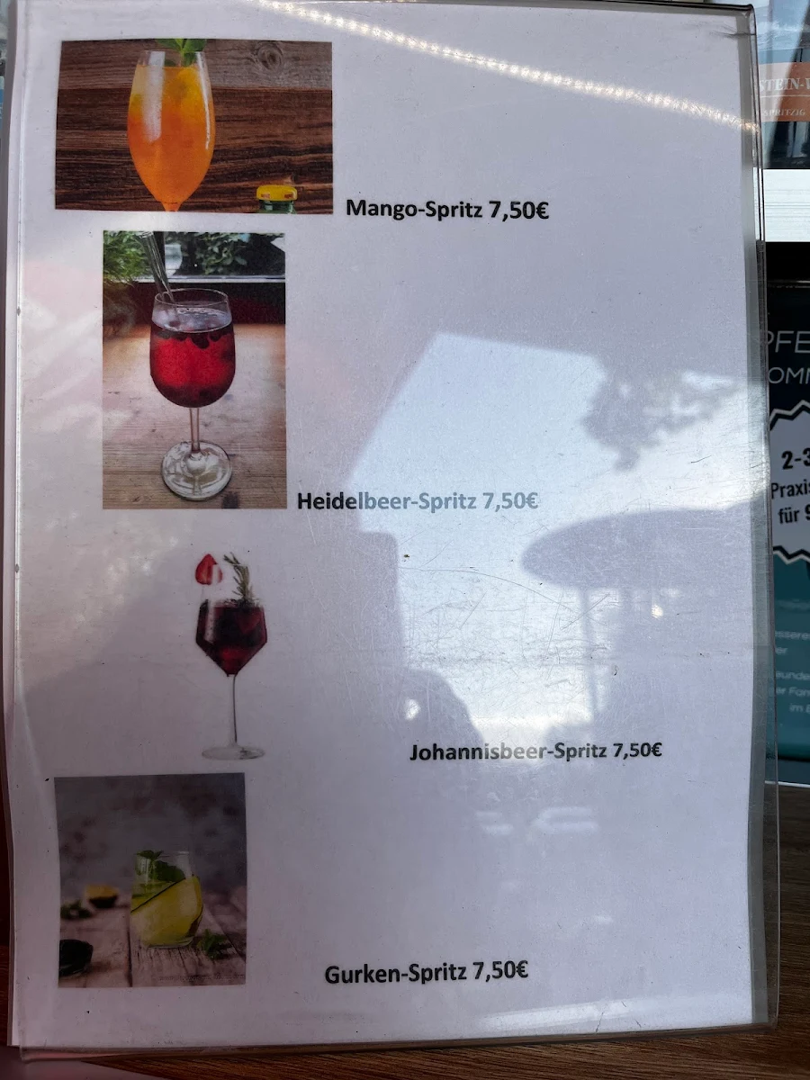 Speisekarte, De lütt Eck "Prerows Snackbar"