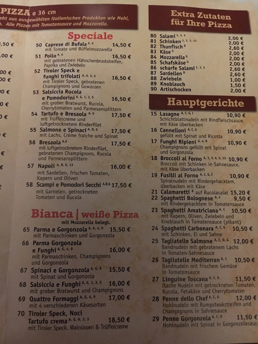 Speisekarte photo 5