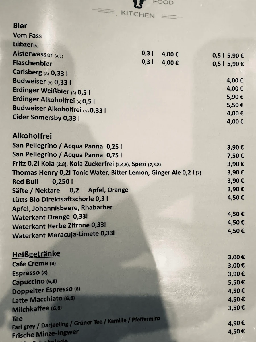 Speisekarte photo 5