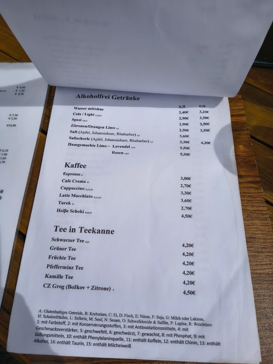 Speisekarte photo 2