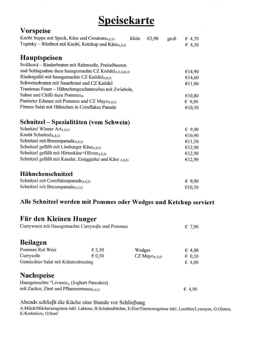 Speisekarte photo 4