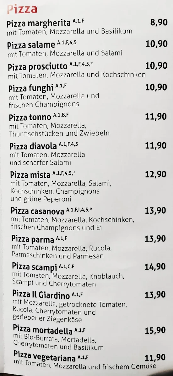 Speisekarte photo 3