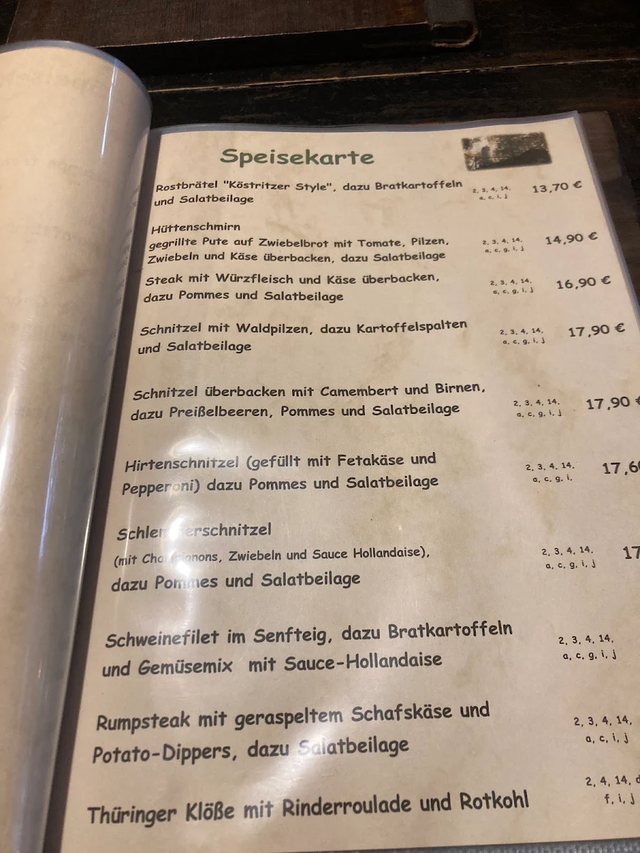 Speisekarte photo 2