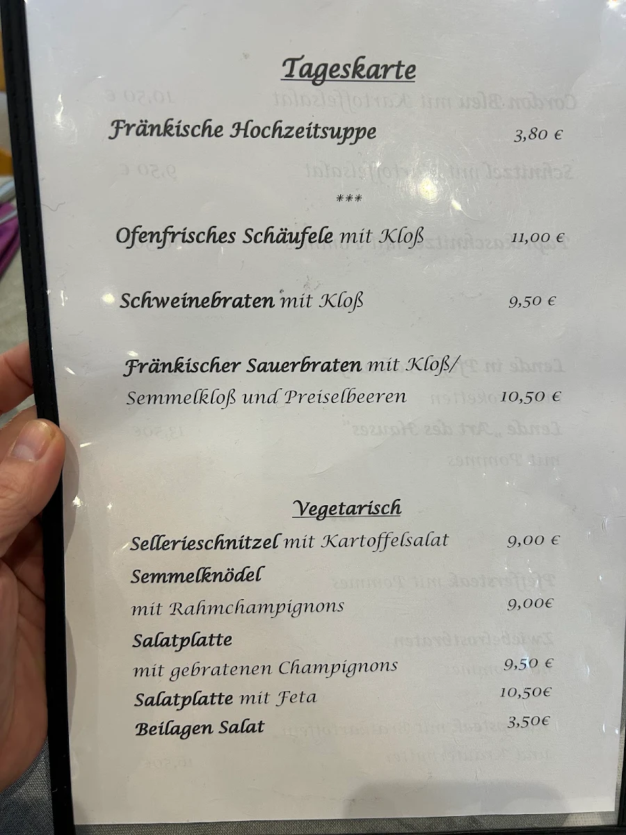 Speisekarte photo 1