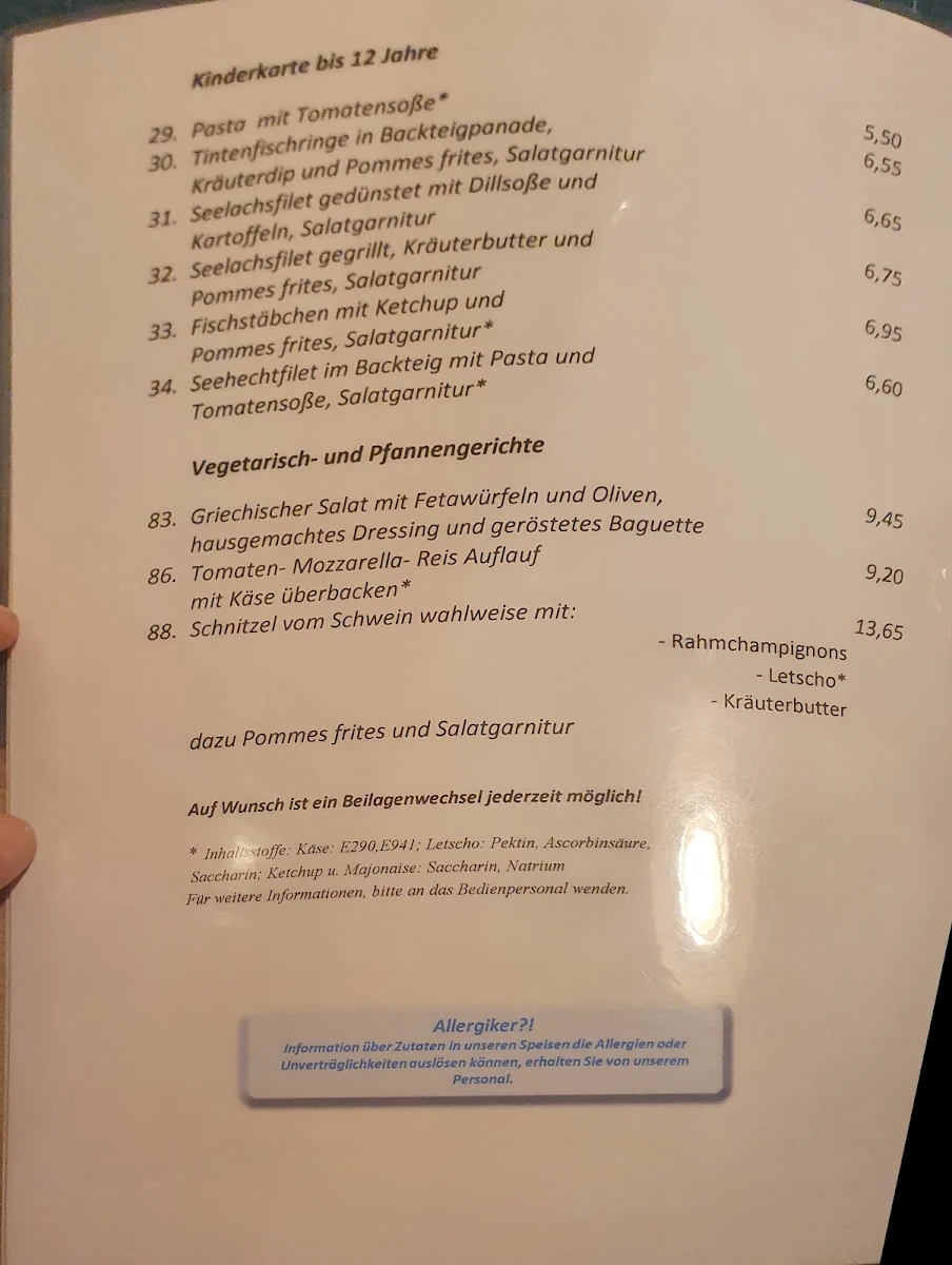 Speisekarte photo 5