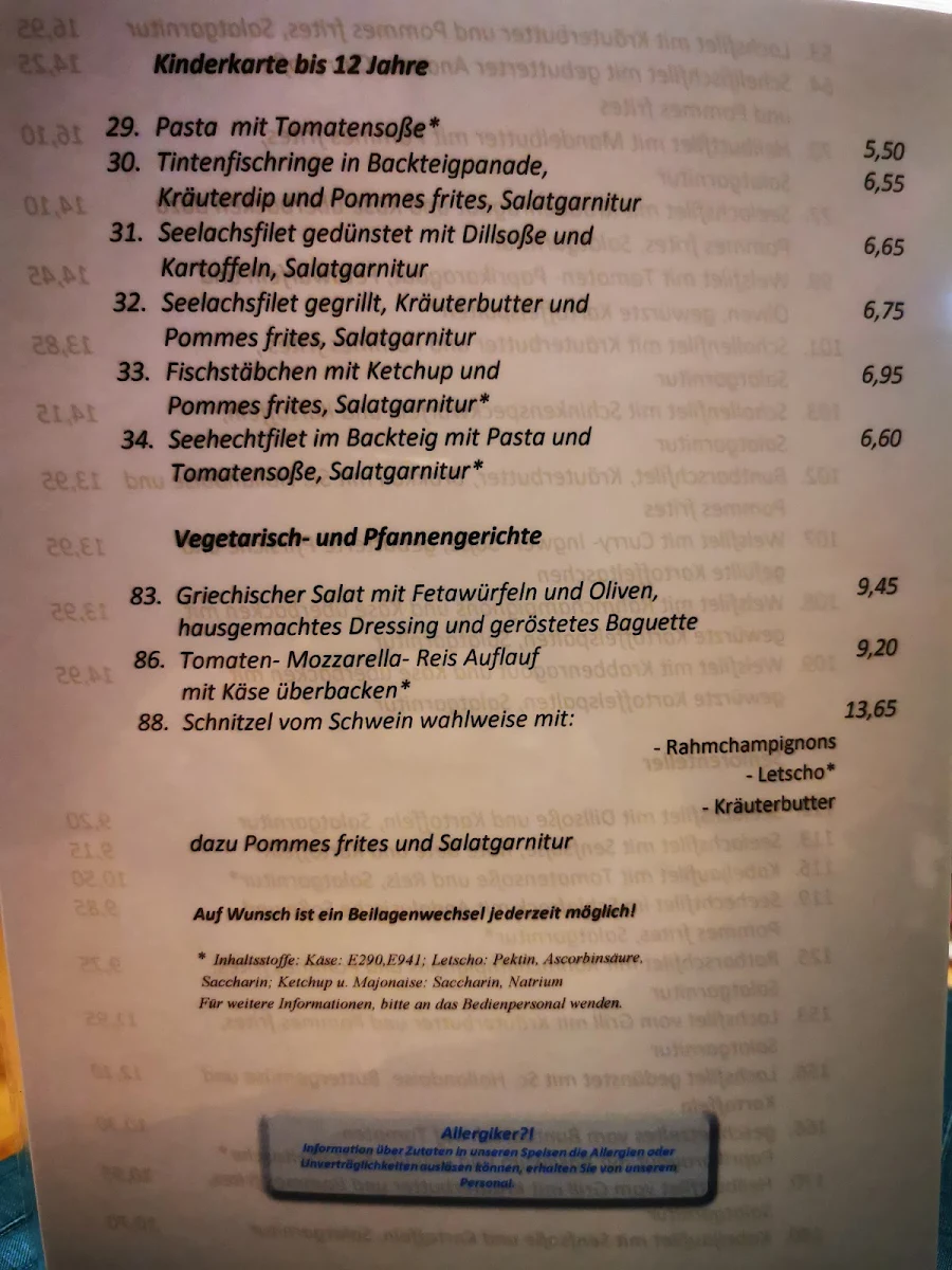 Speisekarte photo 8